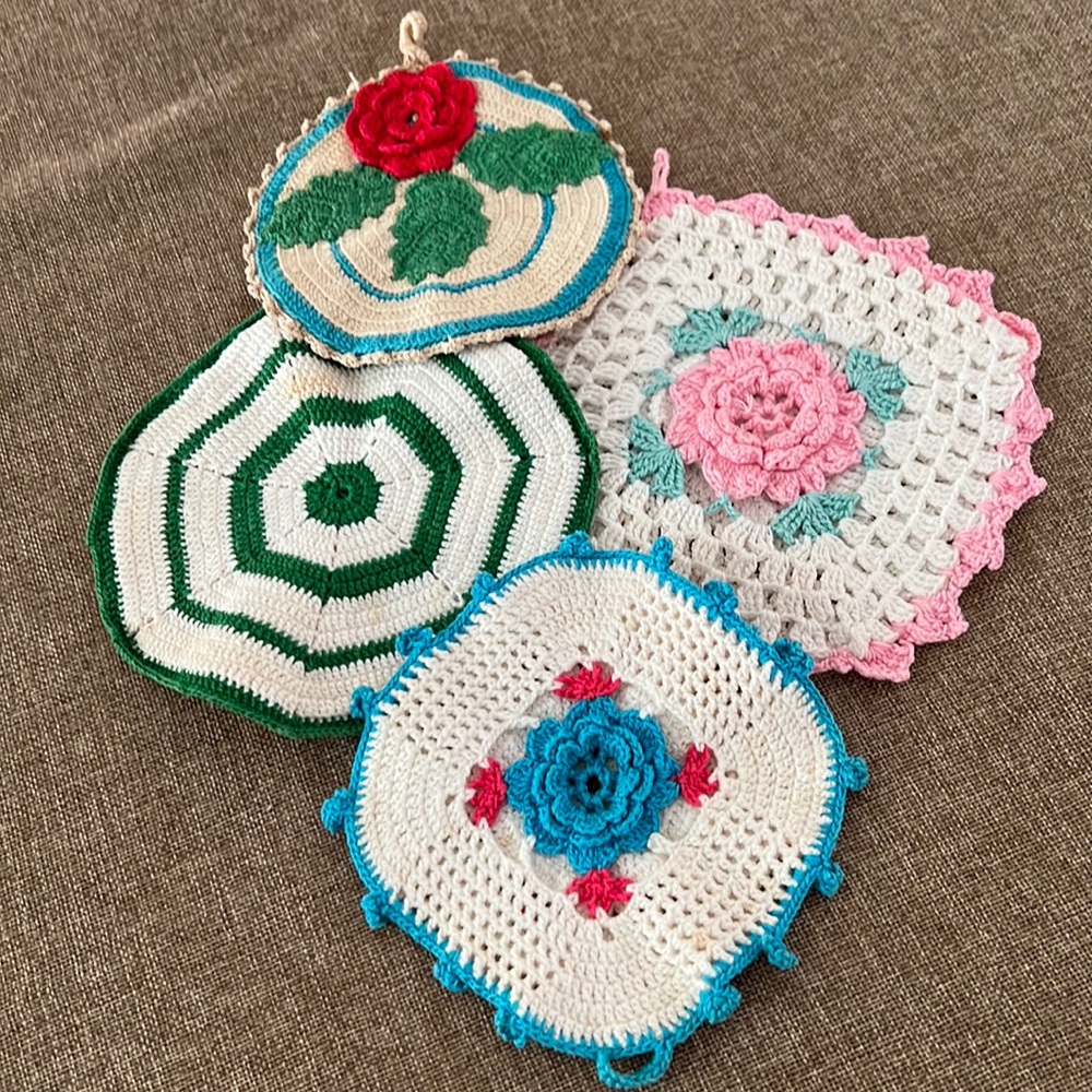 Vintage potholders